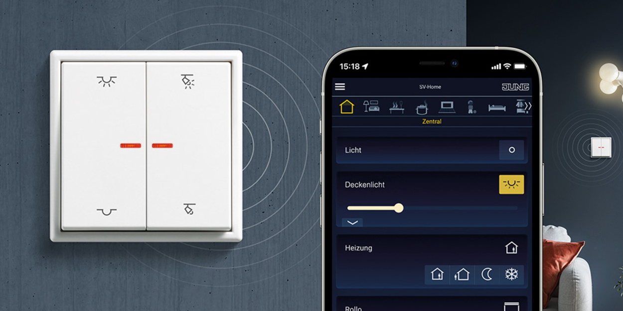 KNX RF Taster bei Elektro Zunhammer in Schonstett