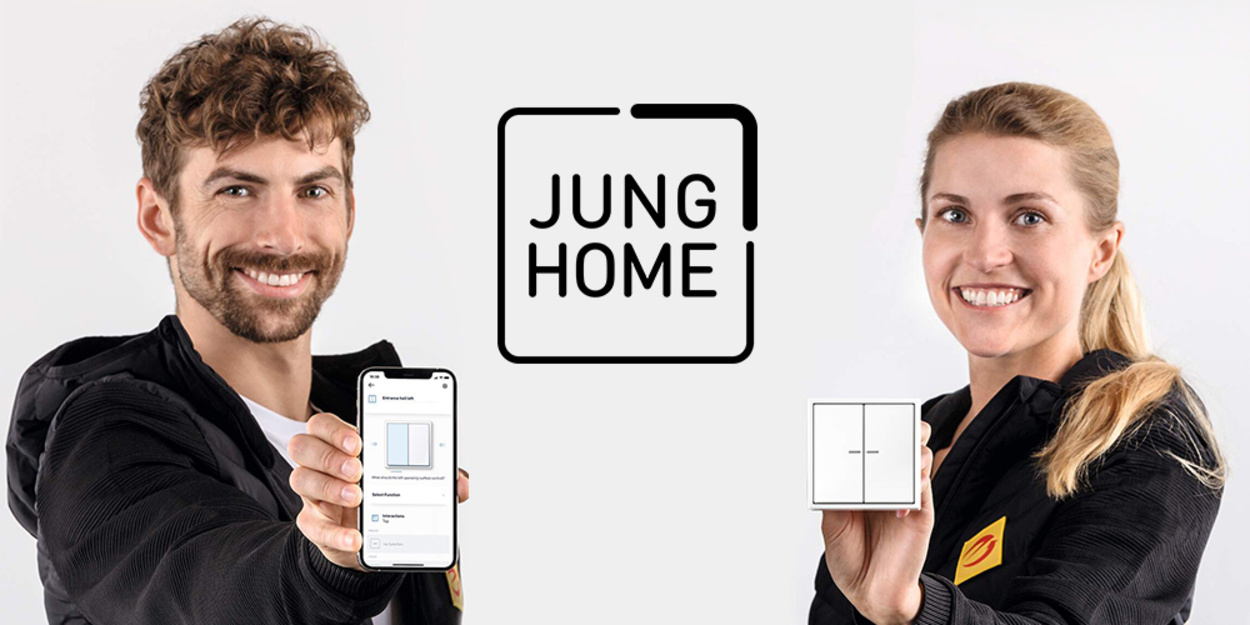 JUNG HOME bei Elektro Zunhammer in Schonstett